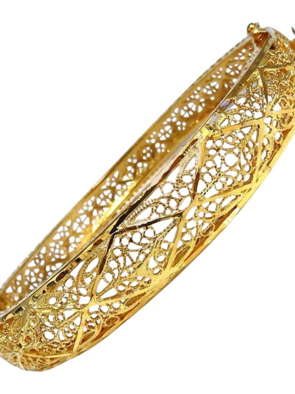 Filigree Bangle Bracelet 14kt*